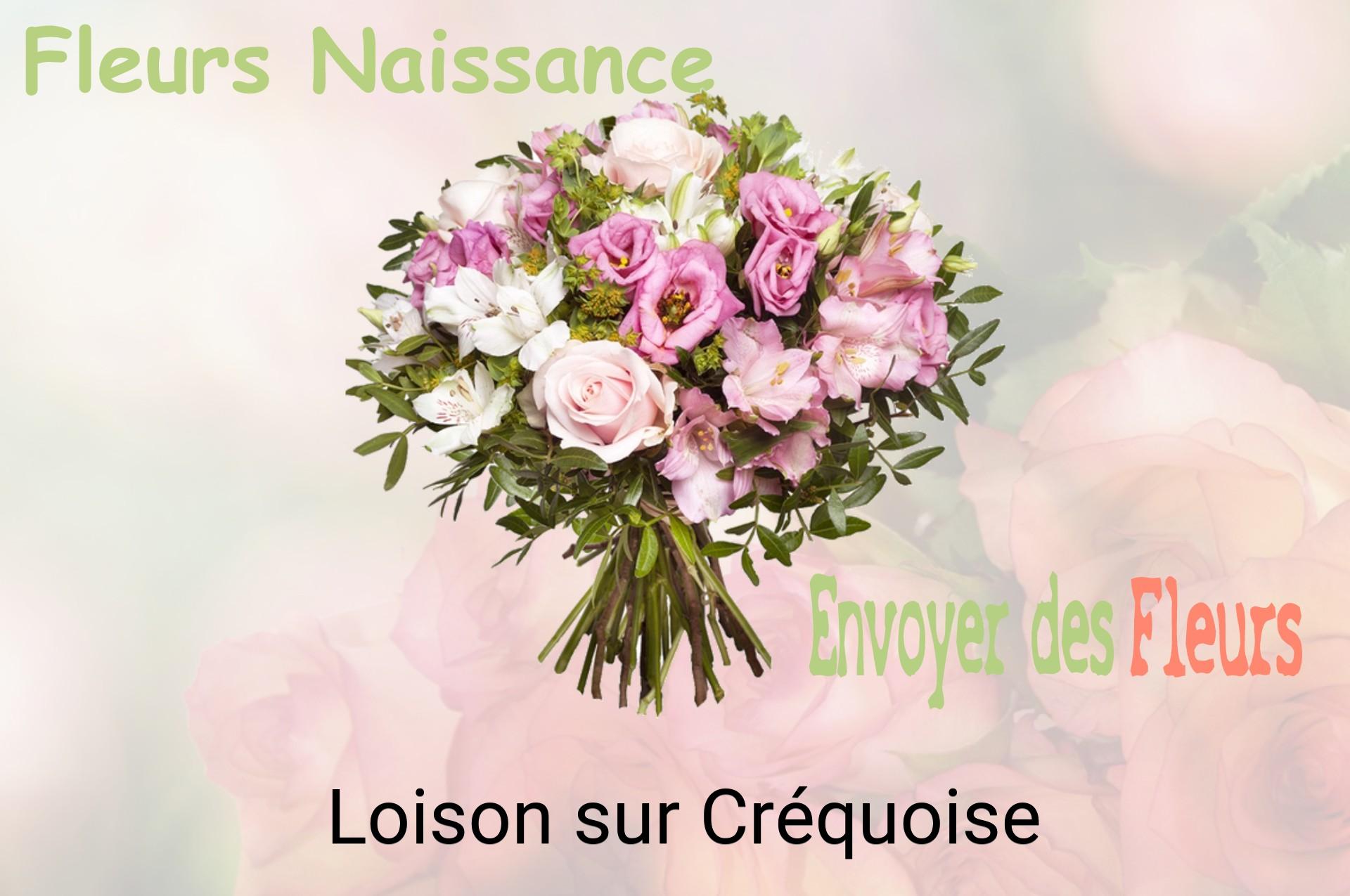Bouquet de fleurs de naissance livré à Loison-sur-Créquoise