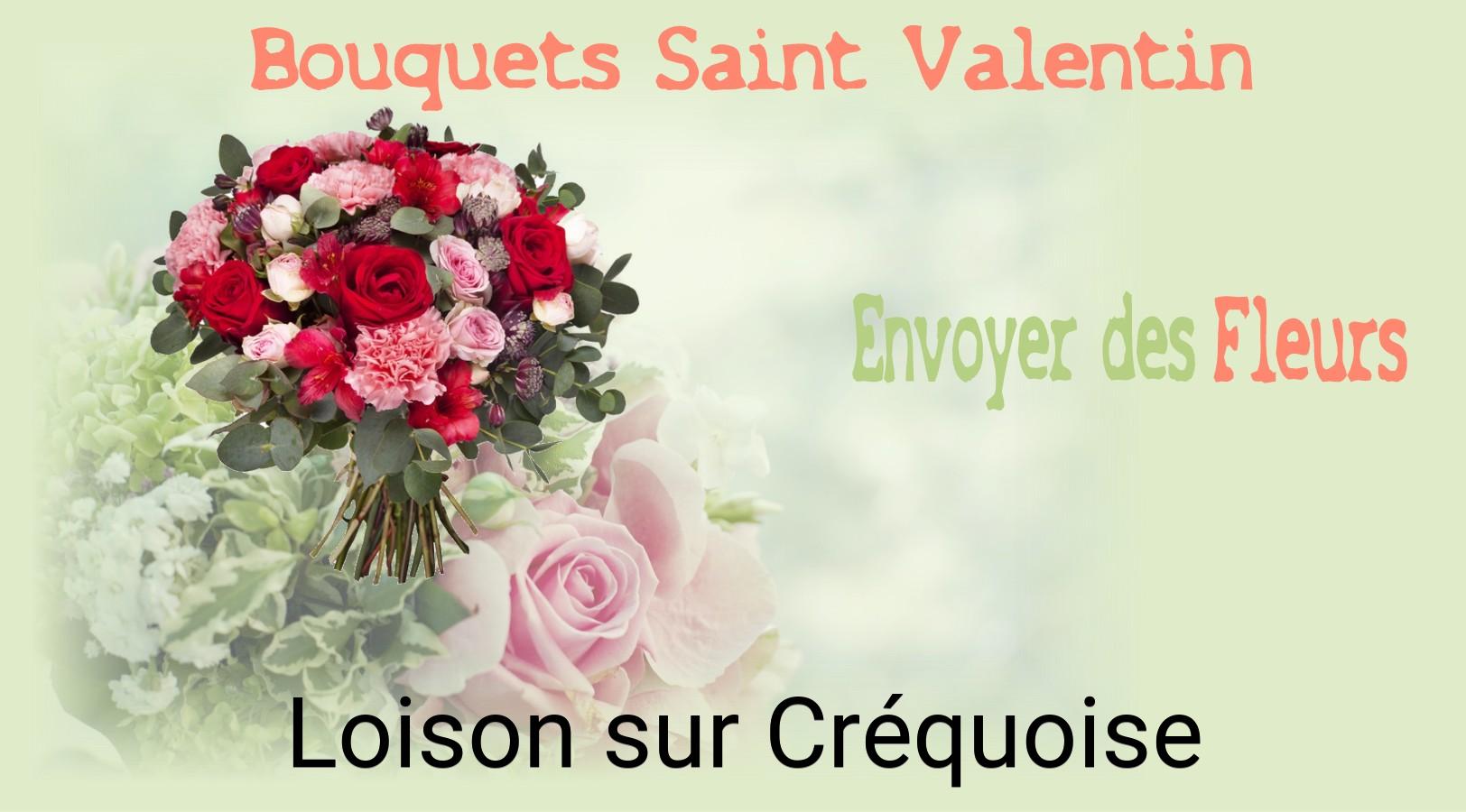 Roses de Saint-Valentin livrées à Loison-sur-Créquoise